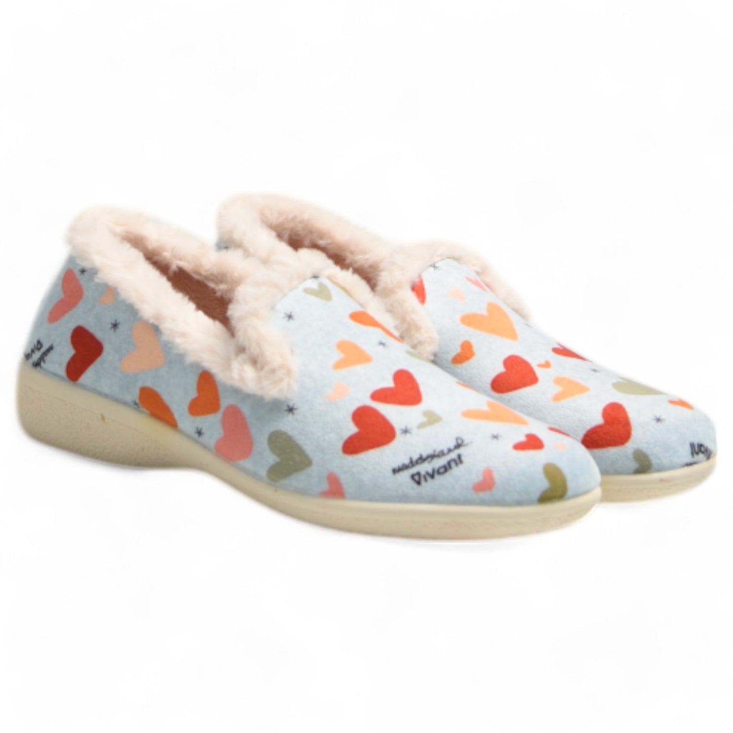Zapatillas de Casa Vivant Corazones 242255 Manzana - imagen 3