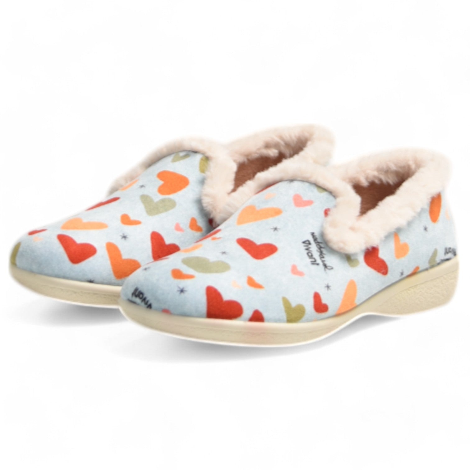 Zapatillas de Casa Vivant Corazones 242255 Manzana - imagen 4