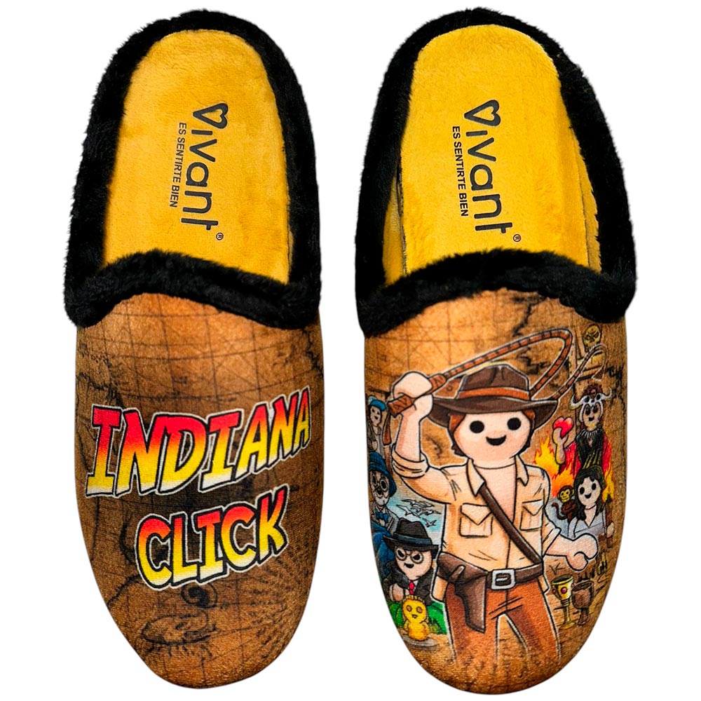 Zapatillas de Casa Vivant Indiana 242470 Taupe - imagen 1