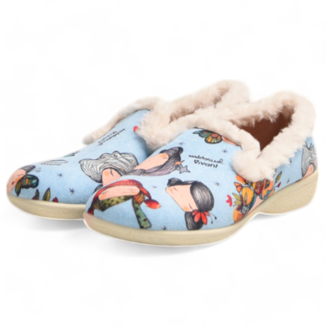 Zapatillas de Casa Vivant Muñecas 242095 Celeste - imagen 4