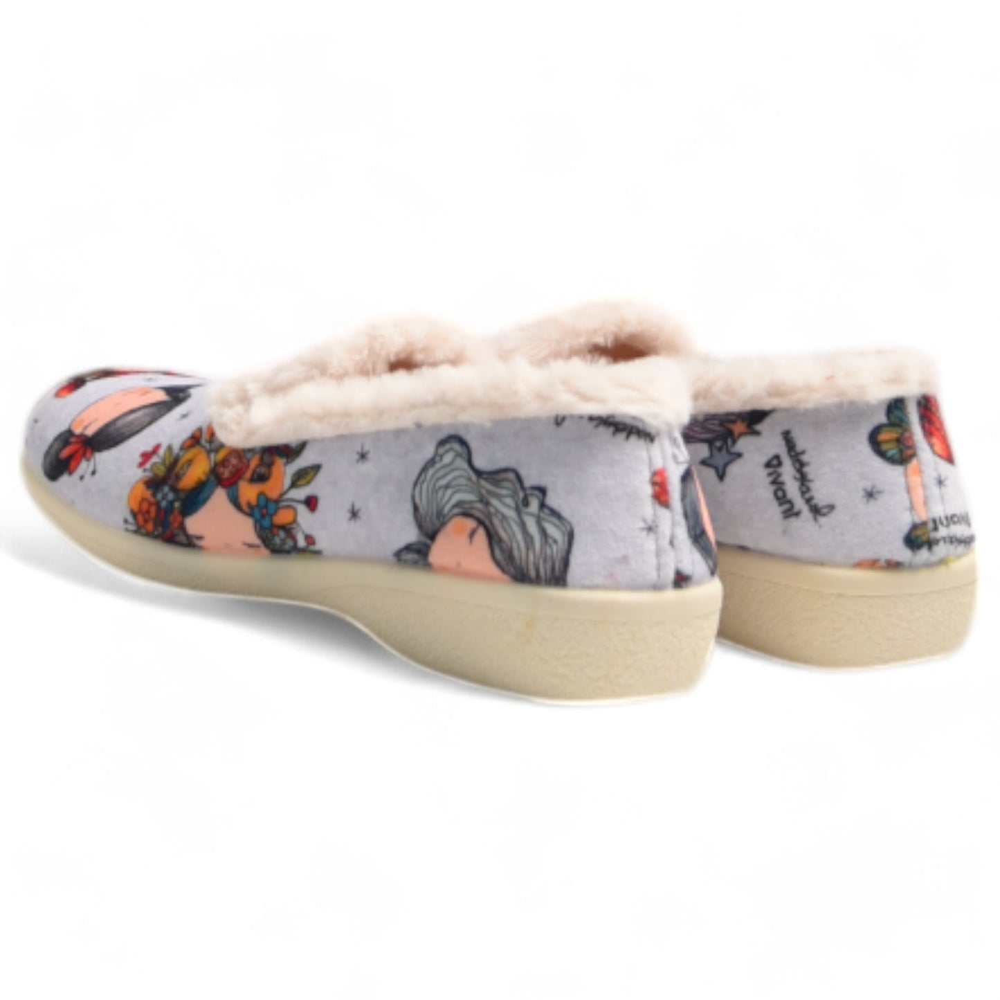 Zapatillas de Casa Vivant Muñecas 242095 Gris - imagen 5