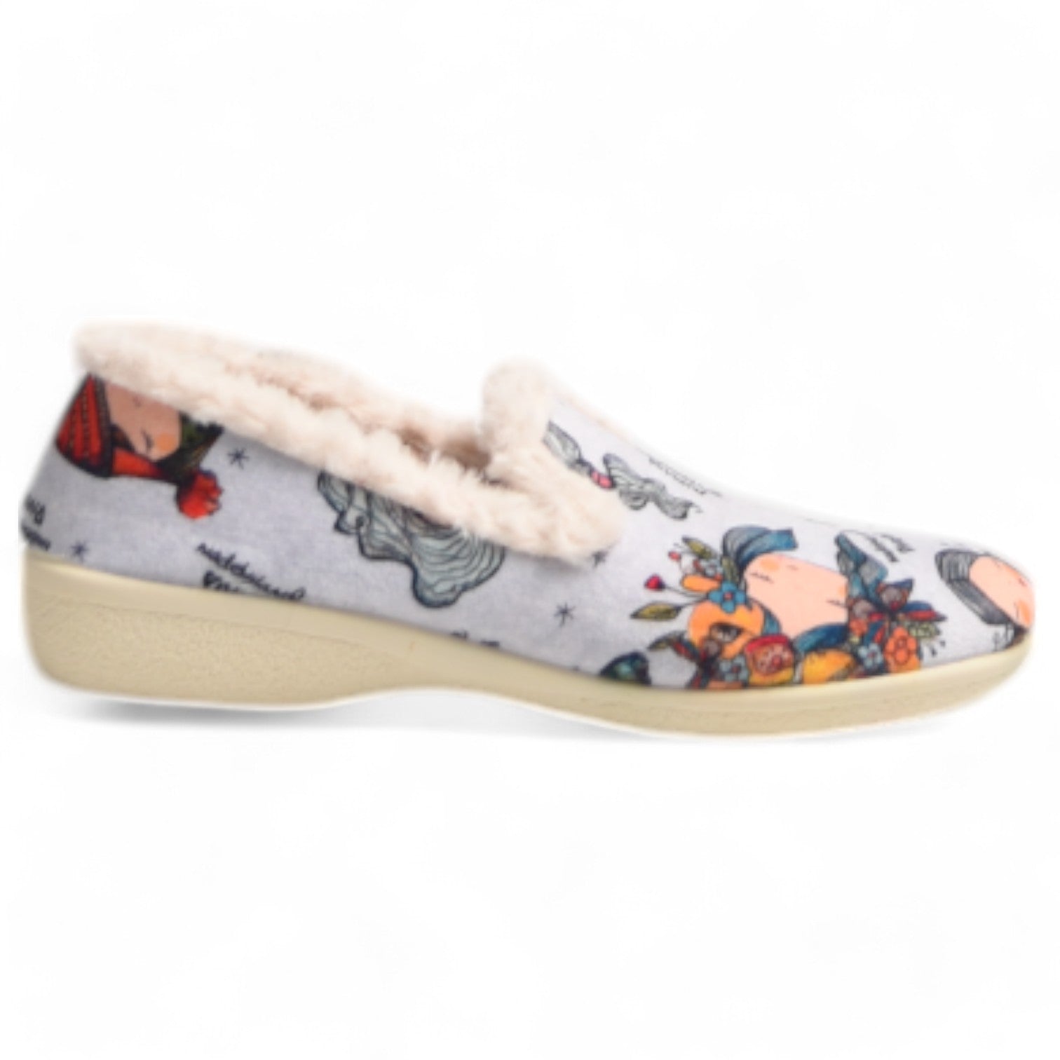 Zapatillas de Casa Vivant Muñecas 242095 Gris - imagen 2