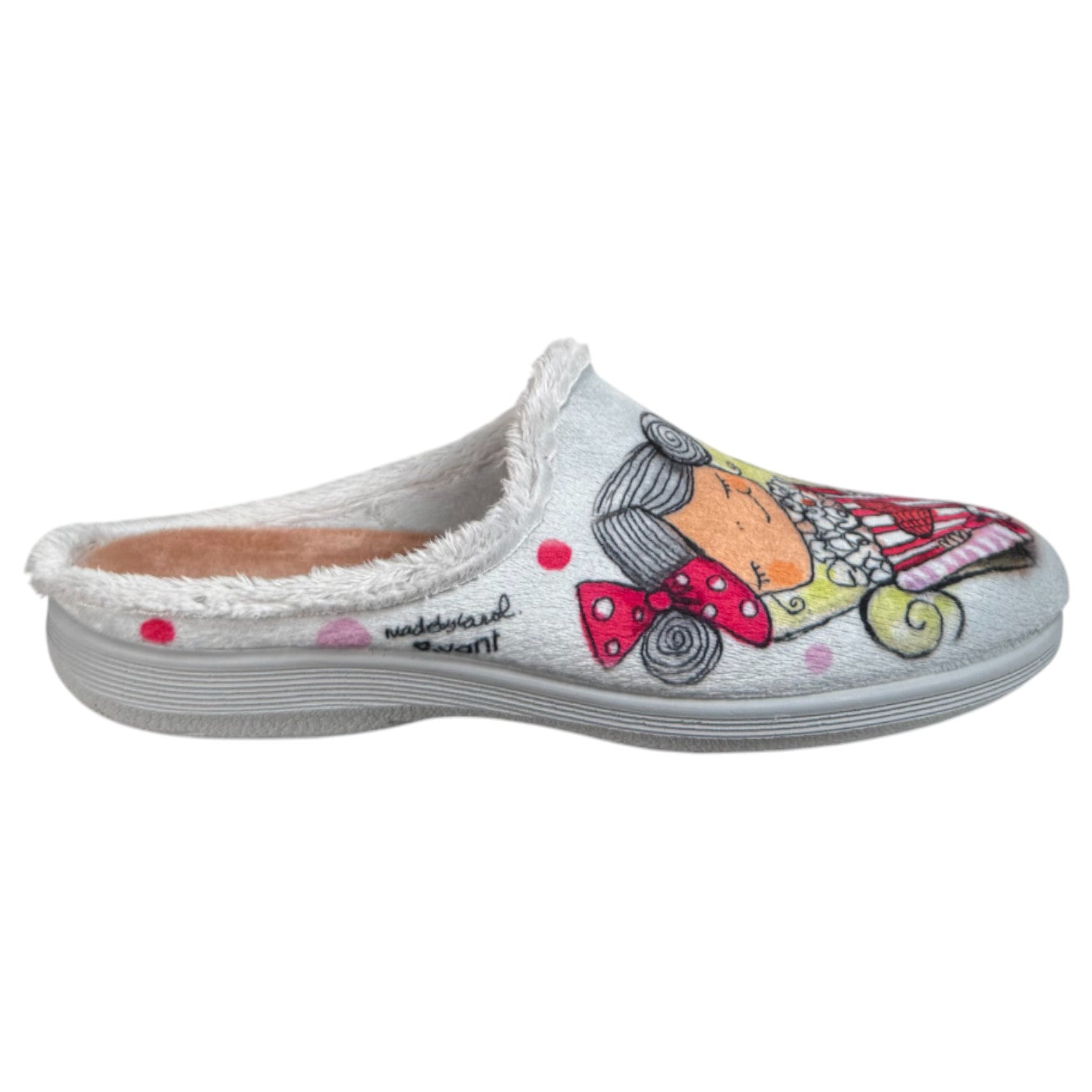 Zapatillas de Casa Vivant Palomitas 242430 Gris - imagen 2