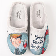 Zapatillas de Casa Vivant Botella Vino 242100 Gris