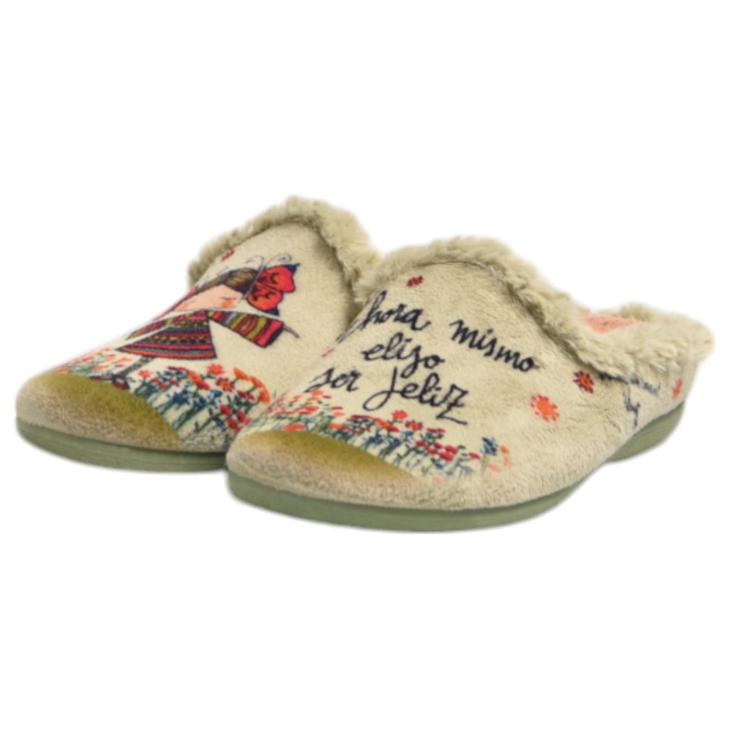 Zapatillas de Casa Vivant Ser Feliz 242135 Manzana - imagen 4