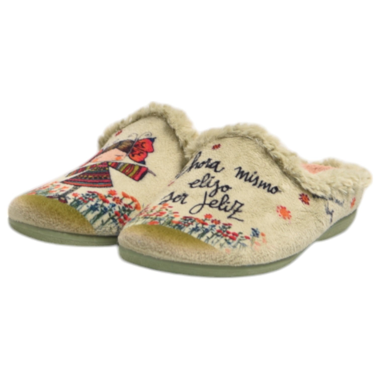 Zapatillas de Casa Vivant Ser Feliz 242135 Manzana - imagen 4