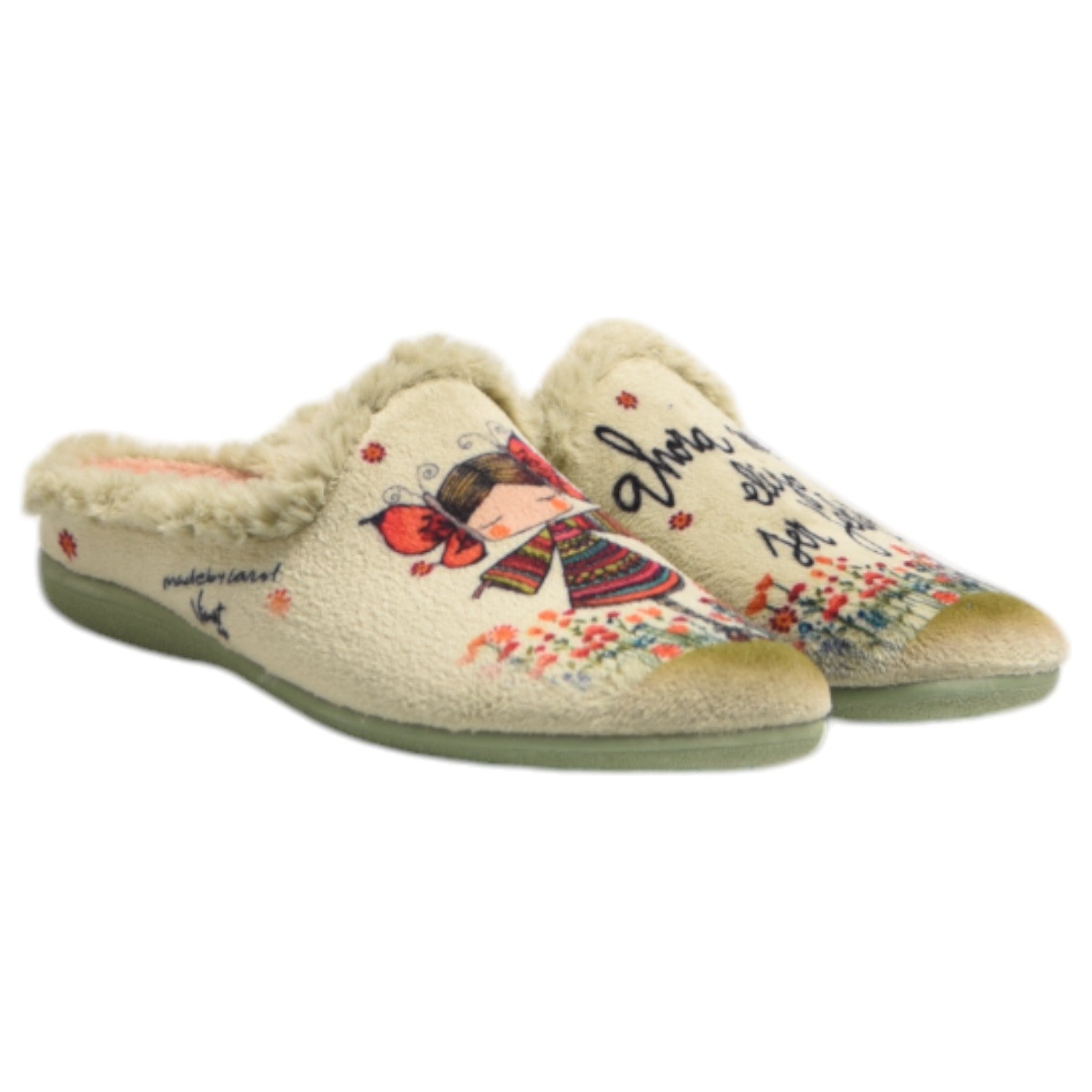 Zapatillas de Casa Vivant Ser Feliz 242135 Manzana - imagen 3