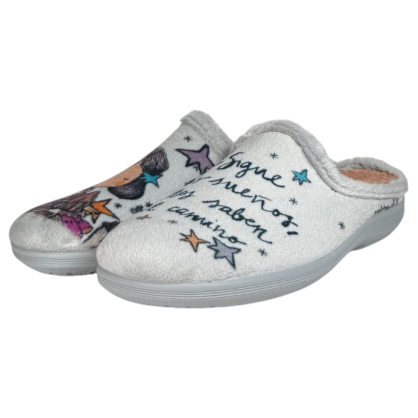 Zapatillas de Casa Vivant Sigue Tus Sueños 242445 Gris - imagen 4