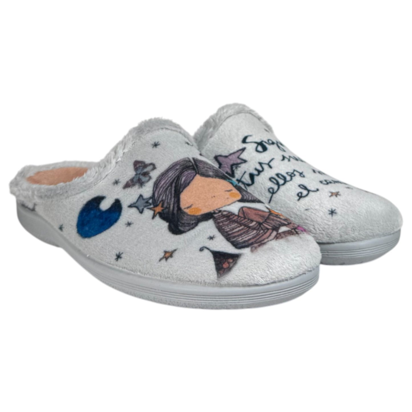 Zapatillas de Casa Vivant Sigue Tus Sueños 242445 Gris - imagen 3