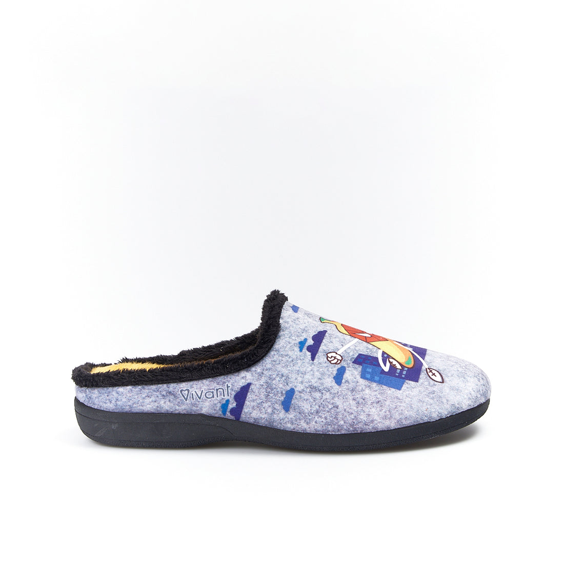 Zapatillas de Casa Vivant Spider-Ban 222280 Gris - imagen 2