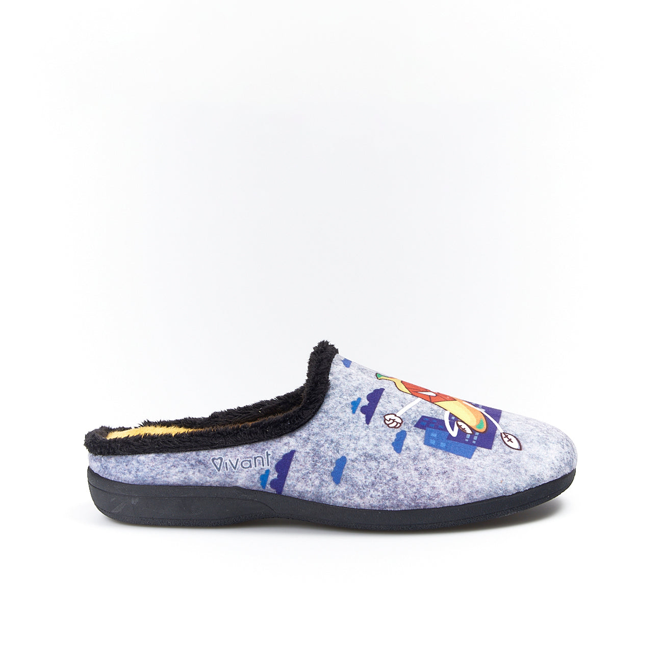 Zapatillas de Casa Vivant Spider-Ban 222280 Gris - imagen 2