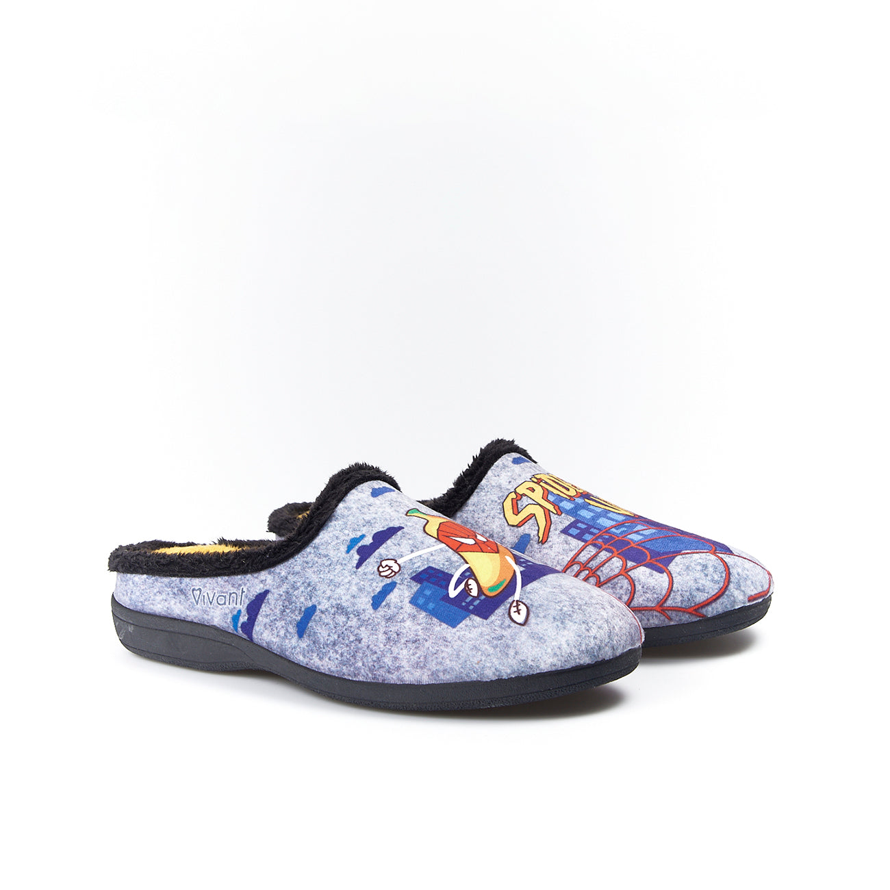 Zapatillas de Casa Vivant Spider-Ban 222280 Gris - imagen 3