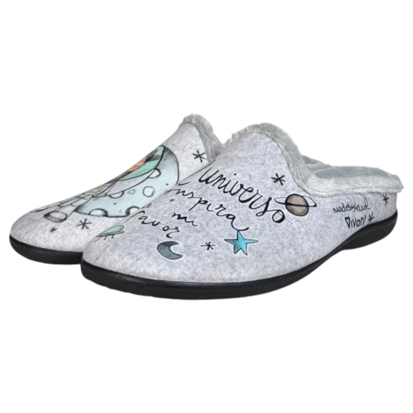 Zapatillas de Casa Vivant Universo 232300 Gris - imagen 4