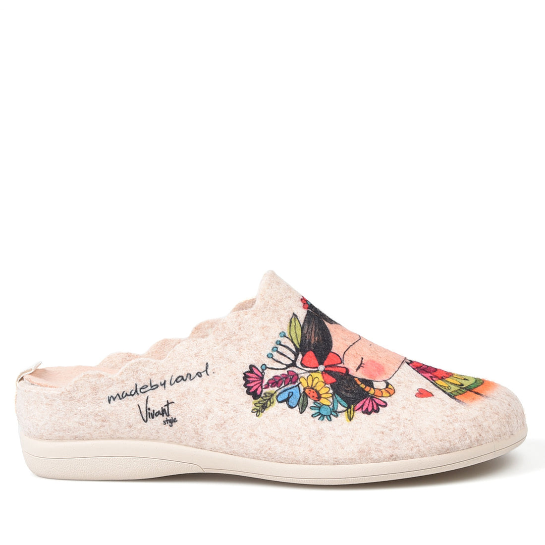 Zapatillas de Casa Vivant Vida 212660 Beig - imagen 2