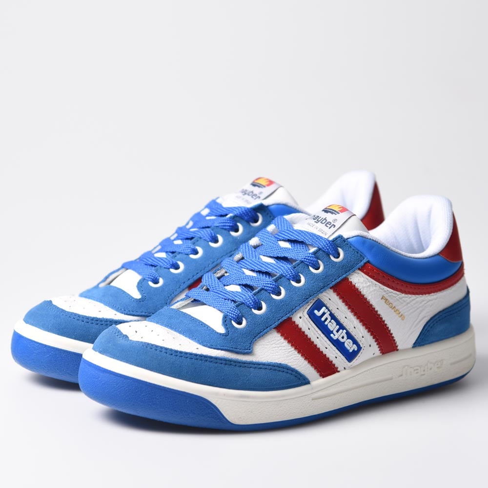 Zapatillas J'hayber Pegasus Blanco-Royal-Rojo - imagen 3