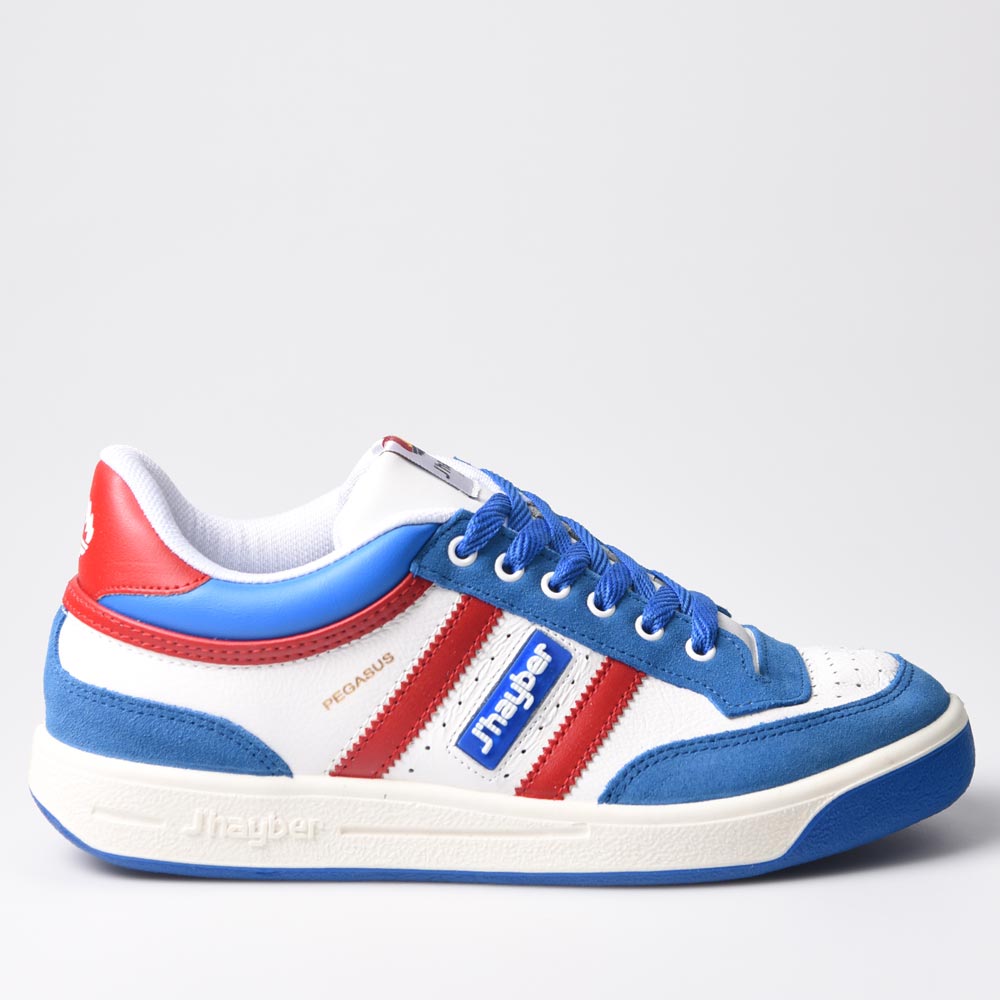 Zapatillas J'hayber Pegasus Blanco-Royal-Rojo - imagen 1