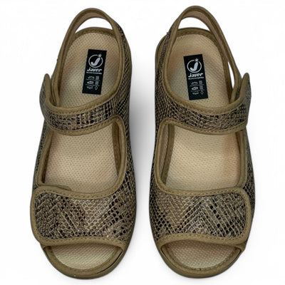Zapatillas Javer Abiertas Velcros 45-2 Beig