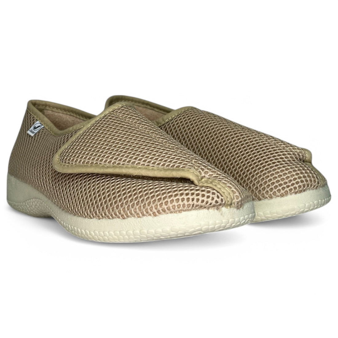 Zapatillas Javer Ancho Especial Rejilla 49-6 Beig - imagen 3