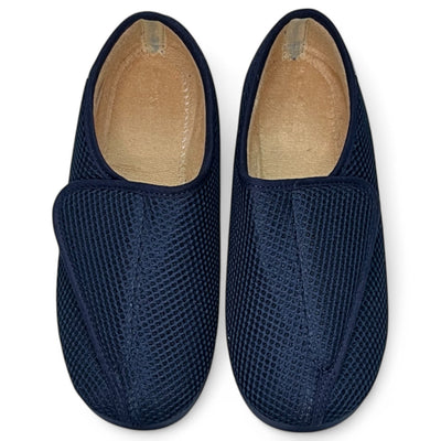 Zapatillas Javer Ancho Especial Rejilla 49-6 Marino