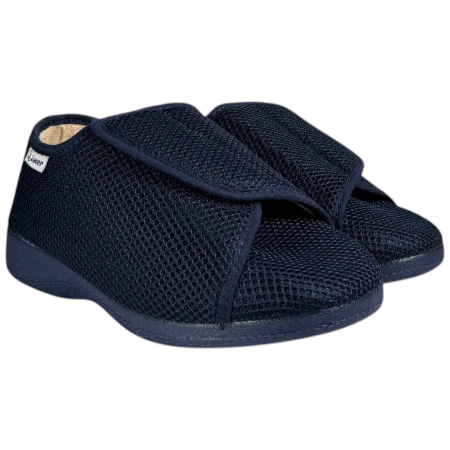 Zapatillas Javer Ancho Especial Velcro 44-1 Marino - imagen 3