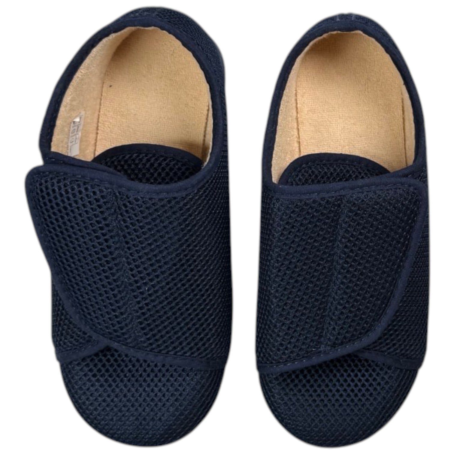 Zapatillas Javer Ancho Especial Velcro 44-1 Marino - imagen 1
