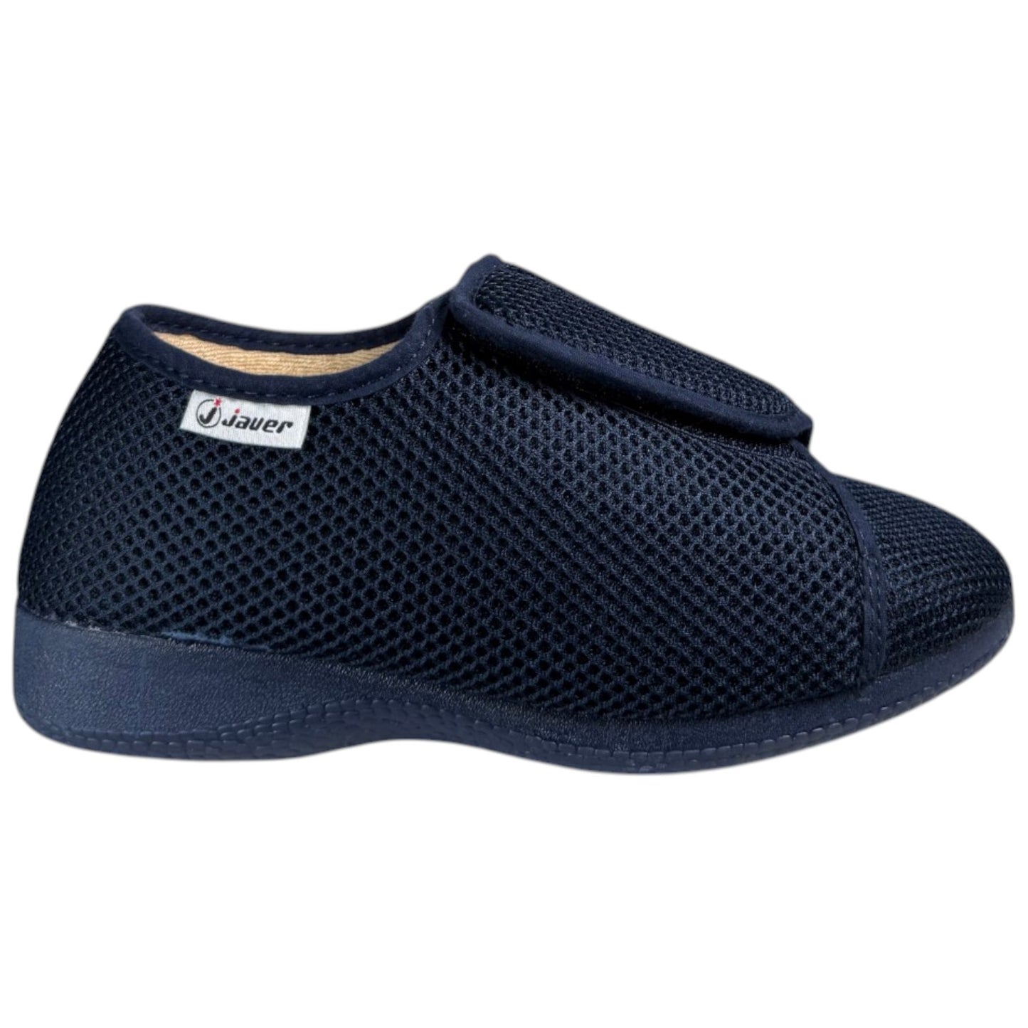 Zapatillas Javer Ancho Especial Velcro 44-1 Marino - imagen 2
