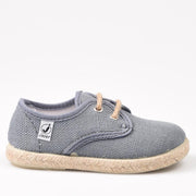 Zapatillas Javer Blucher Lino 130-35 Indigo