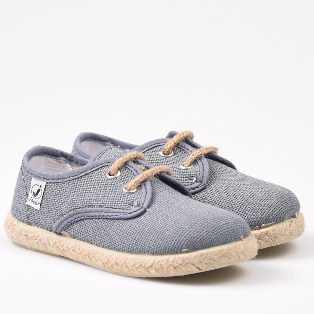 Zapatillas Javer Blucher Lino 130-35 Indigo - imagen 4