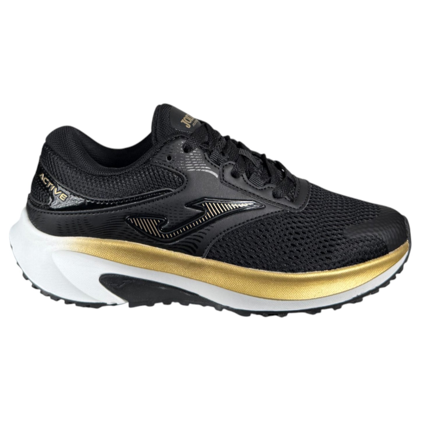 Zapatillas Joma Active Lady 2501 Negro Dorado - imagen 1