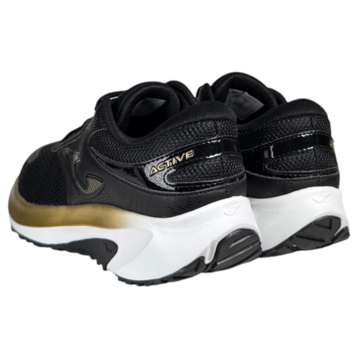 Zapatillas Joma Active Lady 2501 Negro Dorado - imagen 4