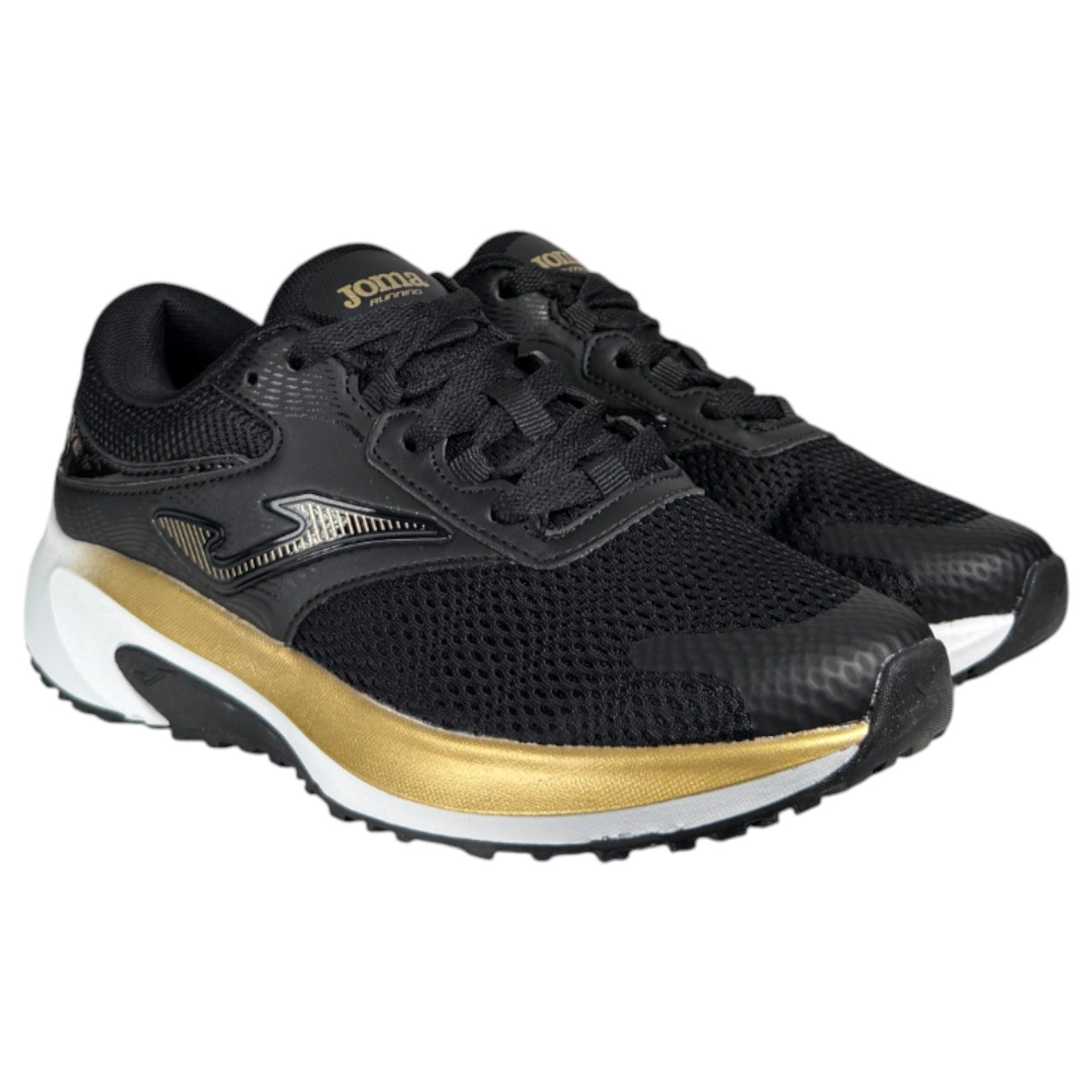 Zapatillas Joma Active Lady 2501 Negro Dorado - imagen 2