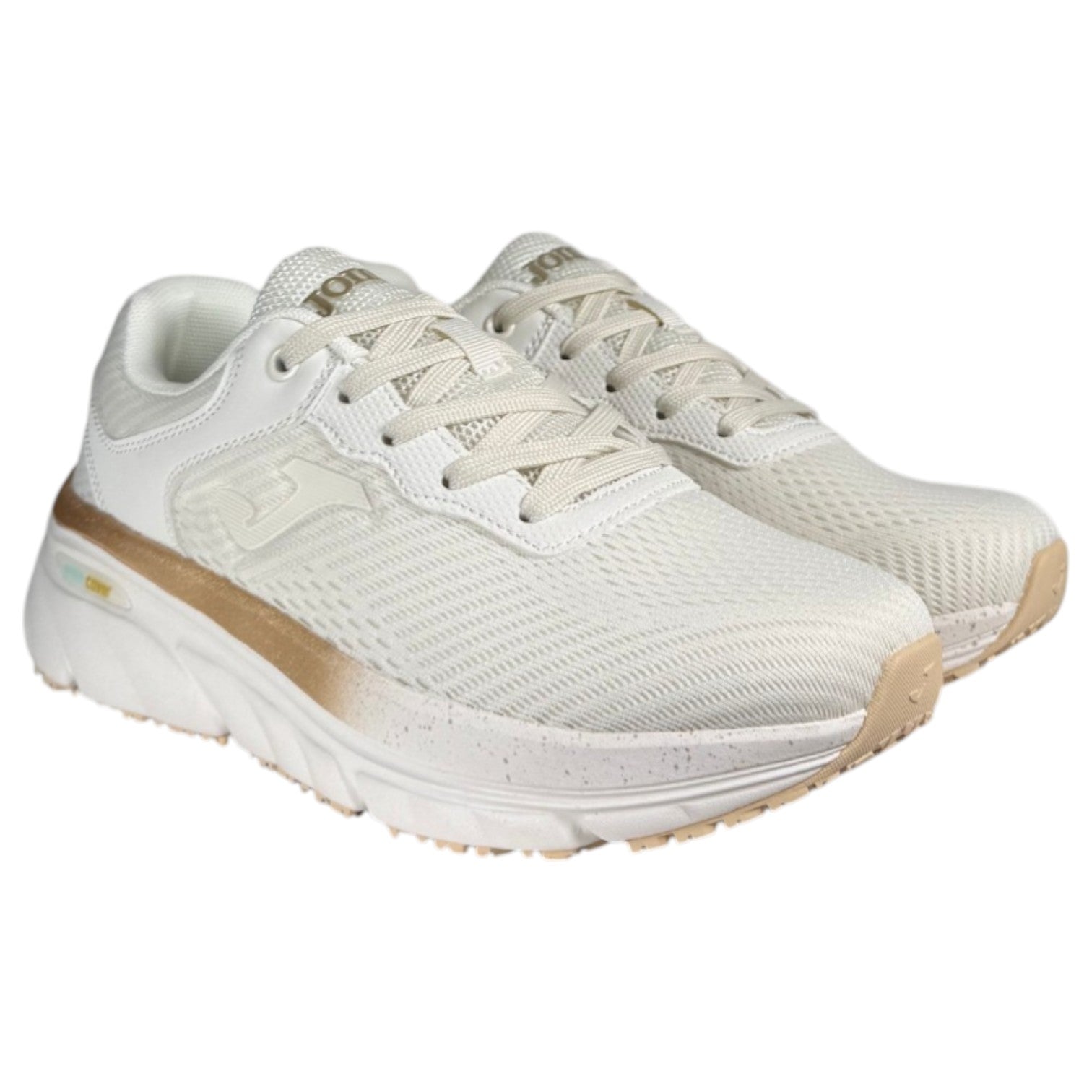 Zapatillas Joma Atenea Lady 2625 Blanco Oro - imagen 3