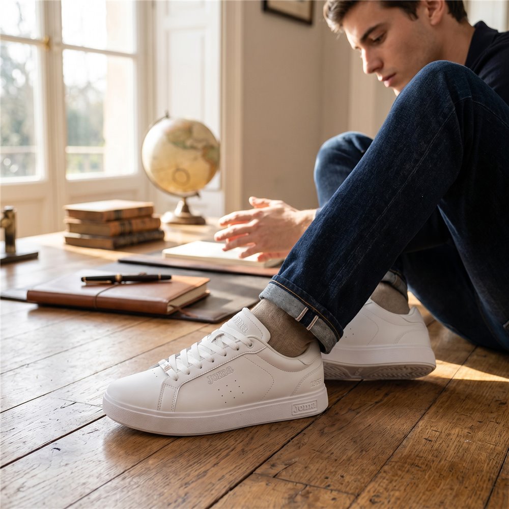 Zapatillas Joma Classic Men 2602 Blanco - imagen 2