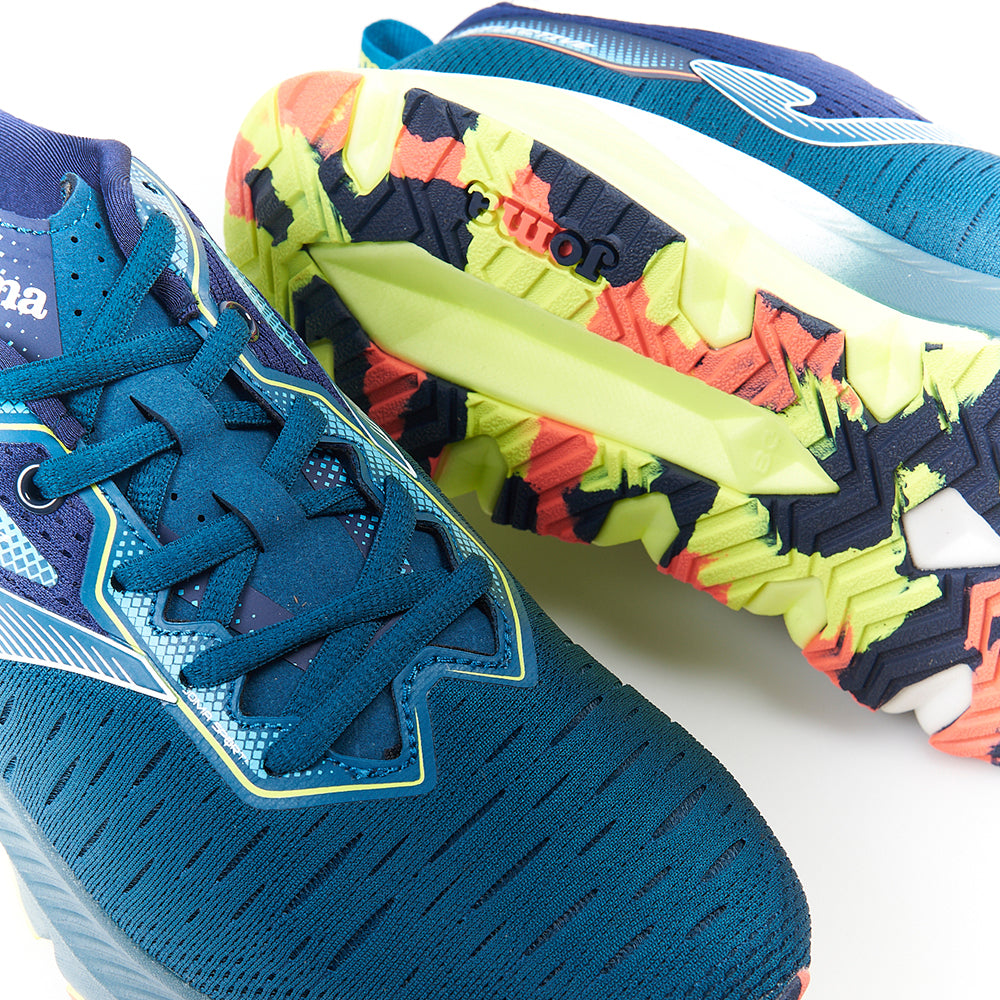 Zapatillas Joma Fenix Men 2205 Azul Limón Fluor - imagen 4