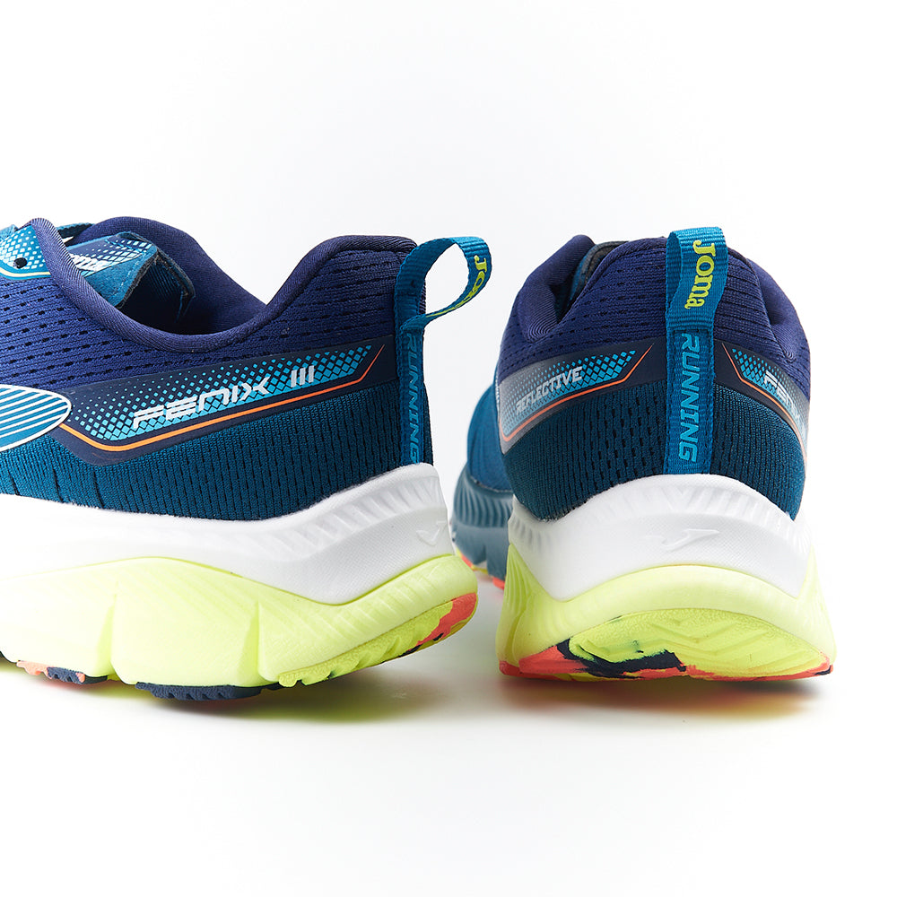 Zapatillas Joma Fenix Men 2205 Azul Limón Fluor - imagen 5