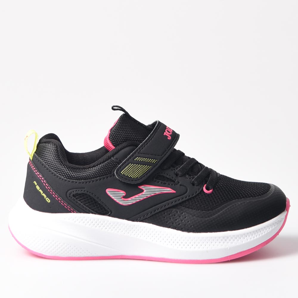 Zapatillas Joma Ferro Jr 2430 Negro Fucsia - imagen 1