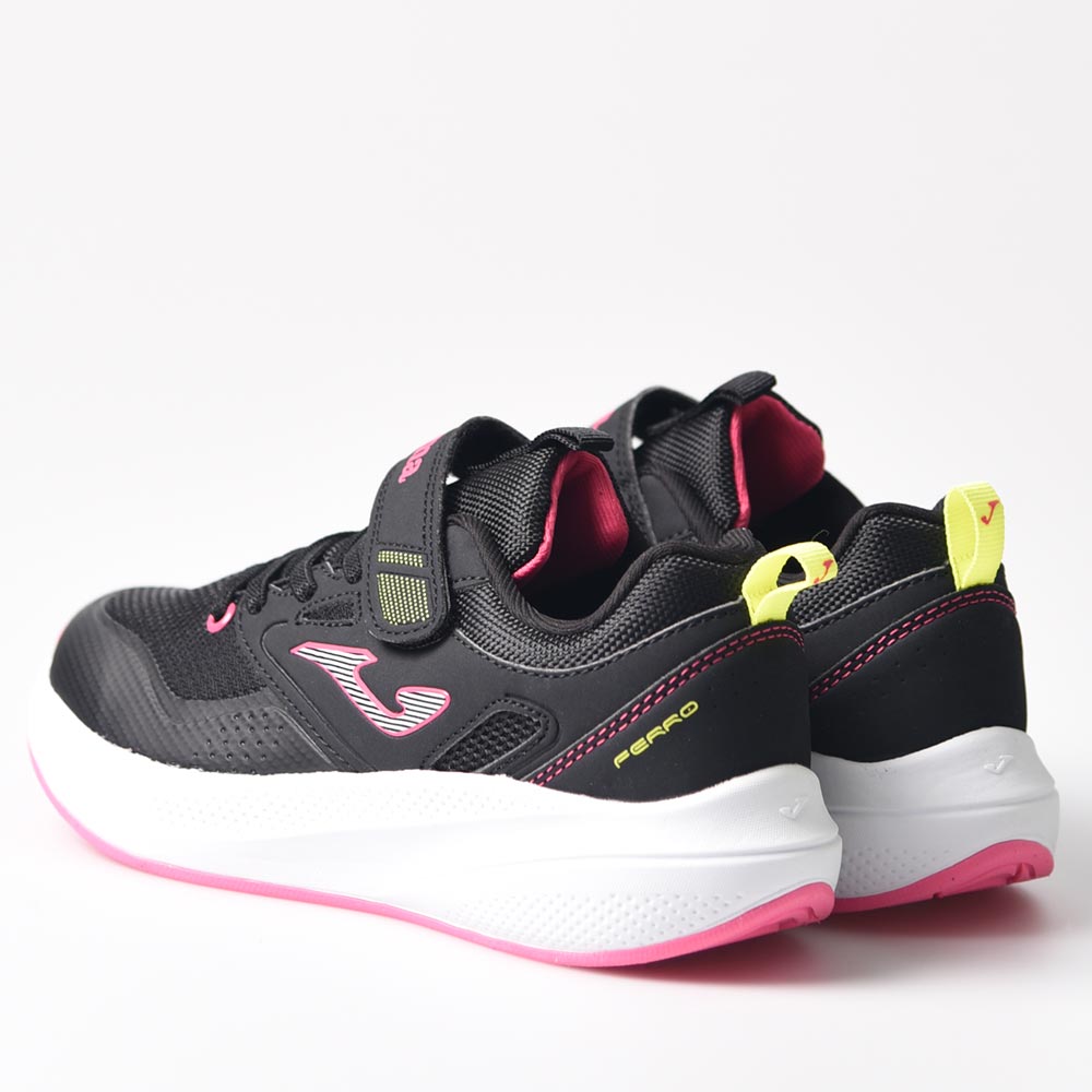Zapatillas Joma Ferro Jr 2430 Negro Fucsia - imagen 4