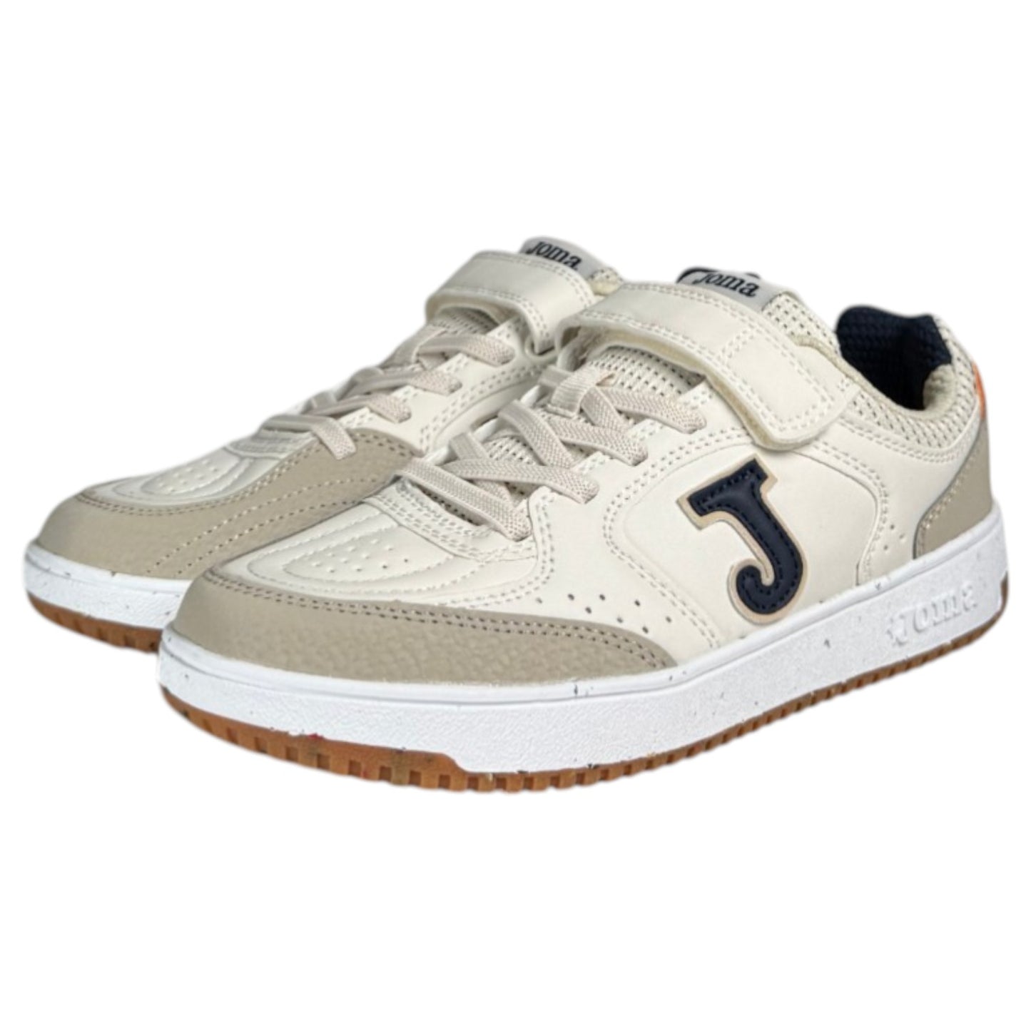 Zapatillas Joma Flexy JR 2626 Beige Marino - imagen 5