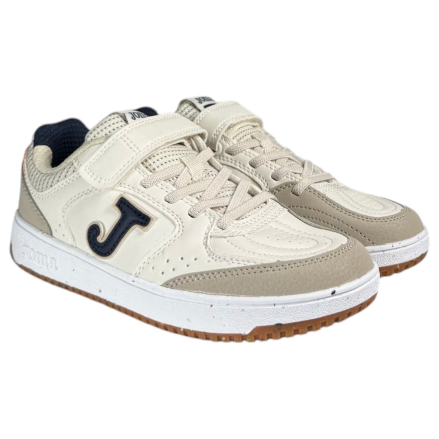 Zapatillas Joma Flexy JR 2626 Beige Marino - imagen 3