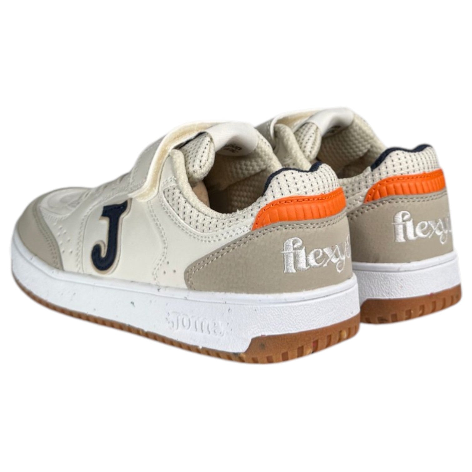Zapatillas Joma Flexy JR 2626 Beige Marino - imagen 6