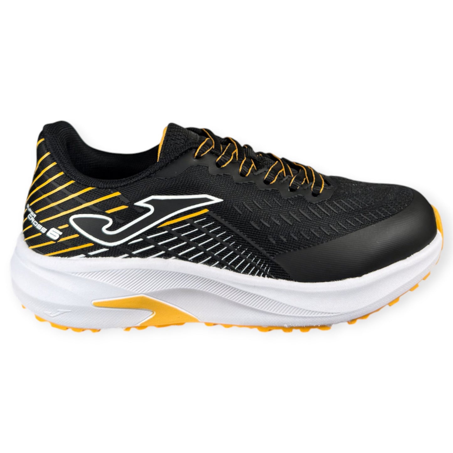 Zapatillas Joma Super Cross JR 2601 Negro Naranja - imagen 1