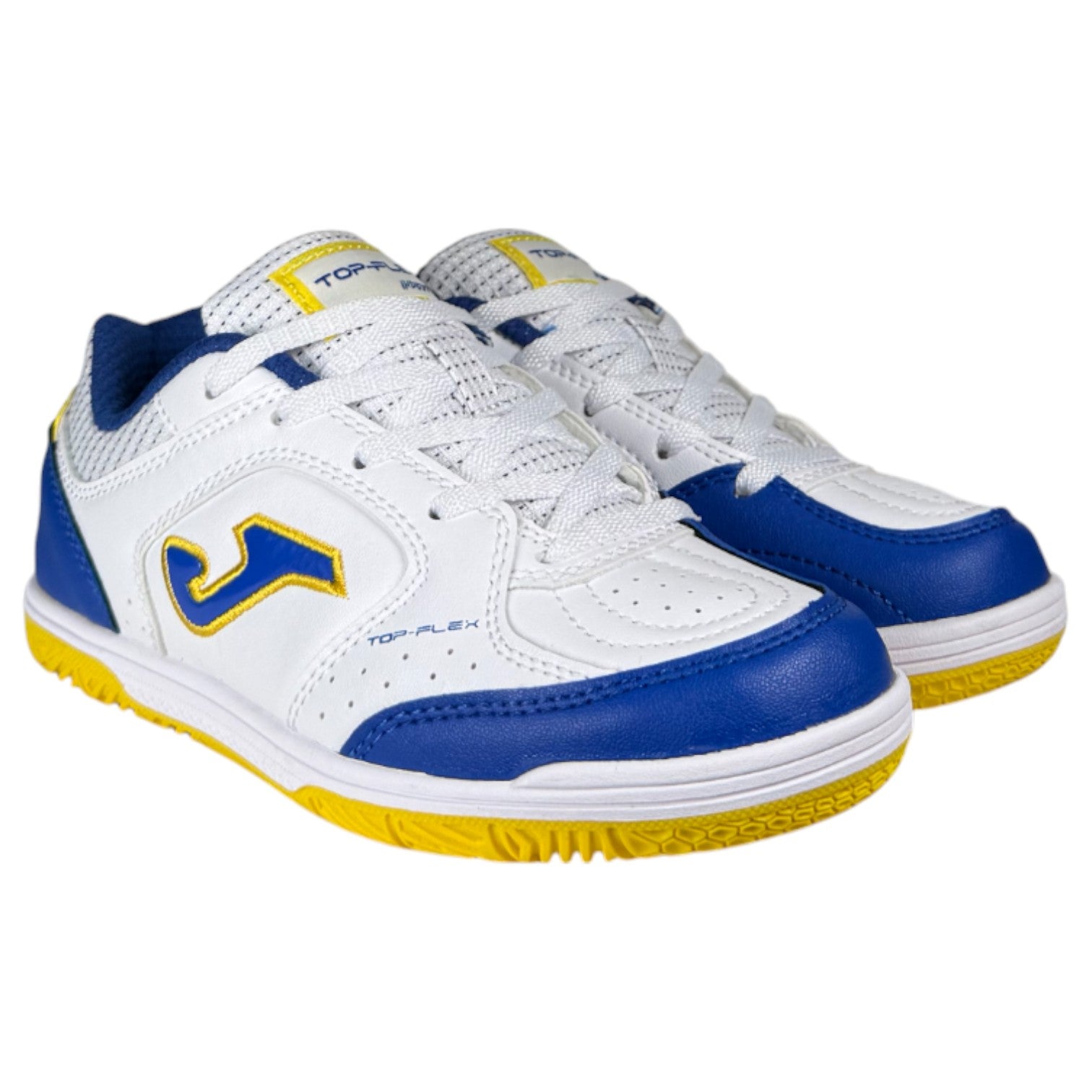 Zapatillas Joma Top Flex Jr 2602 Blanco Indoor - imagen 2