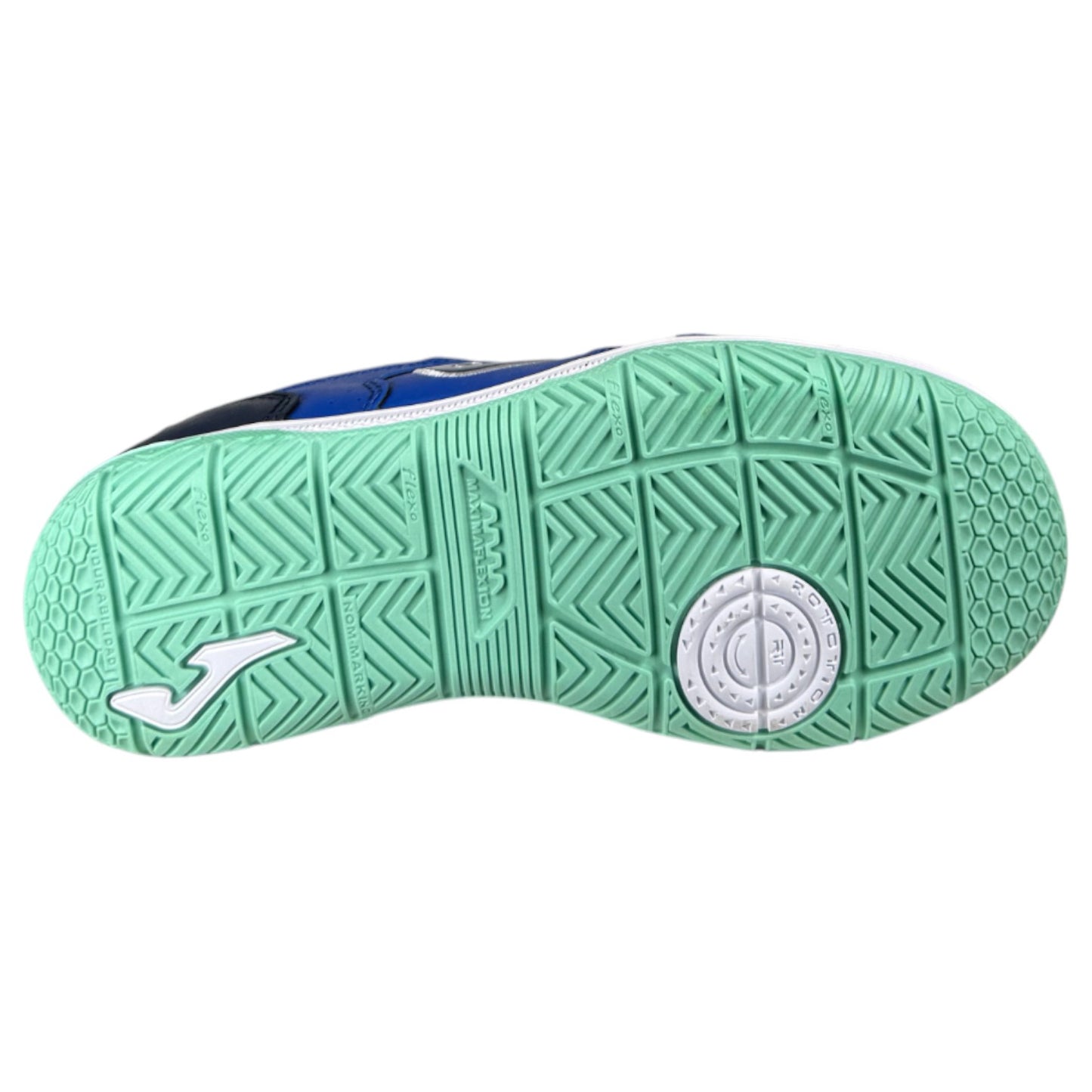 Zapatillas Joma Top Flex Jr 2604 Royal Azul Indoor - imagen 5