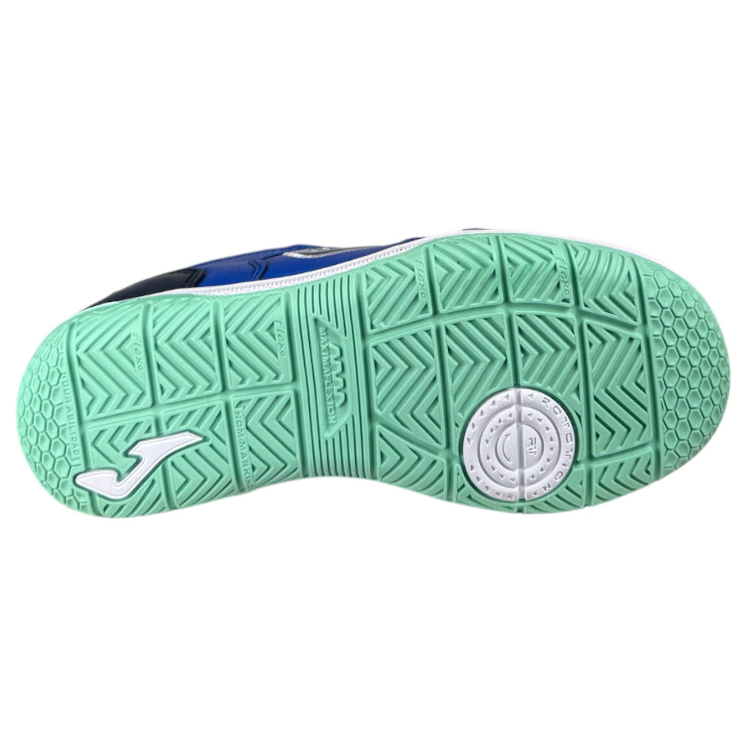 Zapatillas Joma Top Flex Jr 2604 Royal Azul Indoor - imagen 5