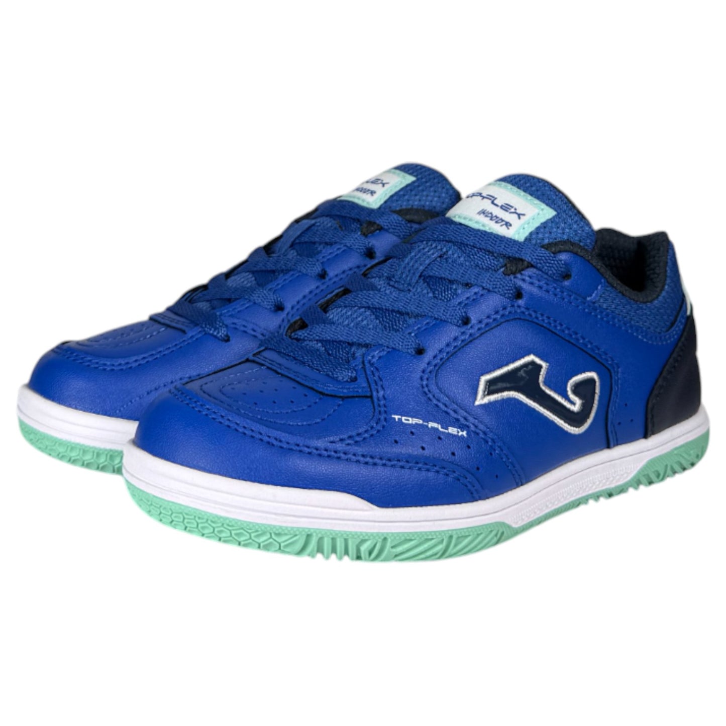 Zapatillas Joma Top Flex Jr 2604 Royal Azul Indoor - imagen 3