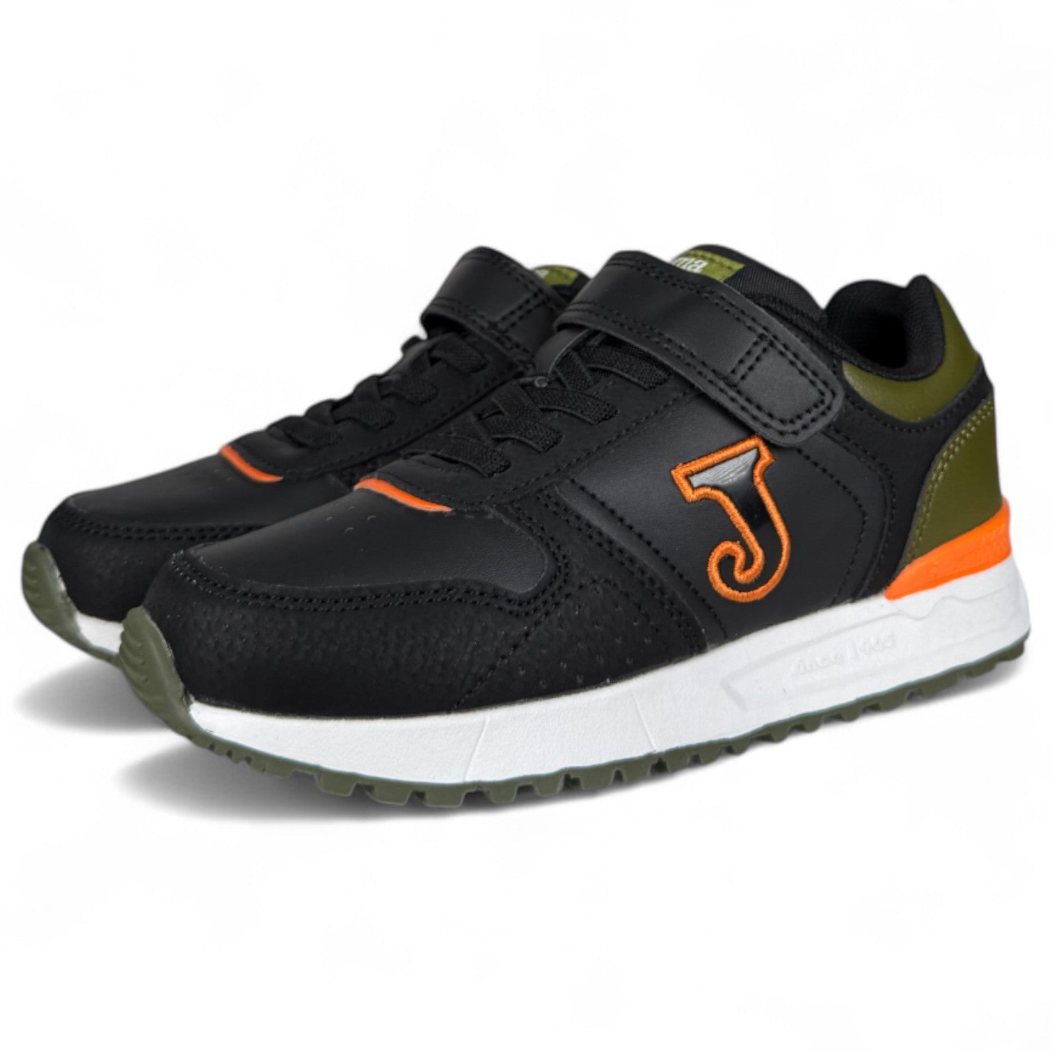 Zapatillas Joma Tornado JR 2531 Negro Verde - imagen 3