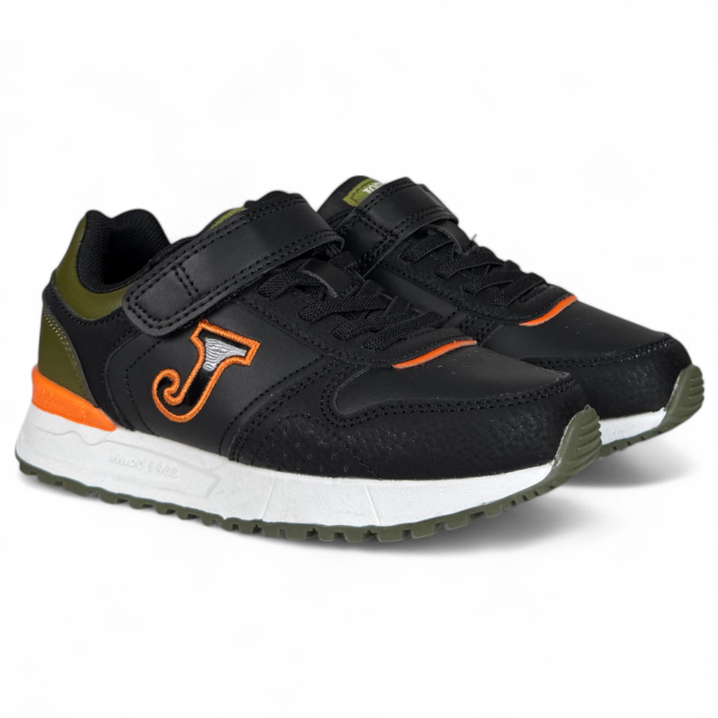 Zapatillas Joma Tornado JR 2531 Negro Verde - imagen 2