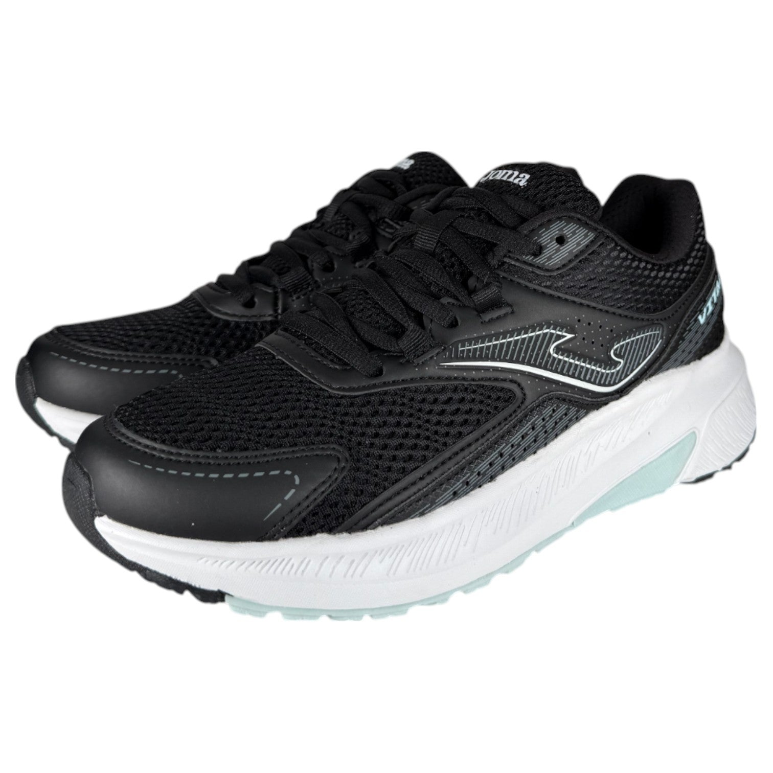 Zapatillas Joma Vitaly Lady 2501 Negro Celeste - imagen 3