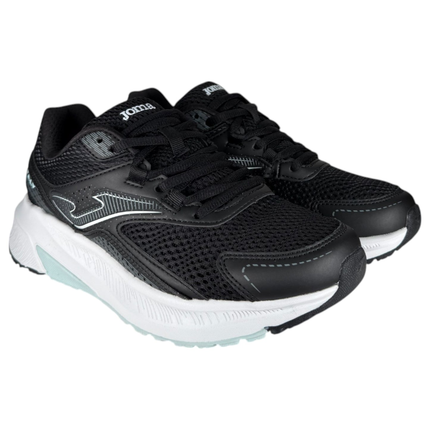 Zapatillas Joma Vitaly Lady 2501 Negro Celeste - imagen 2
