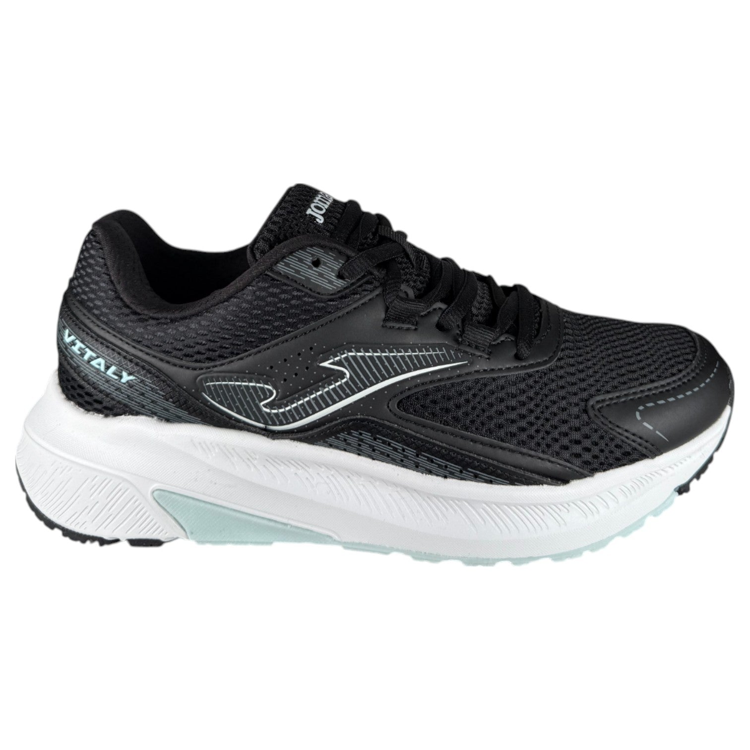 Zapatillas Joma Vitaly Lady 2501 Negro Celeste - imagen 1